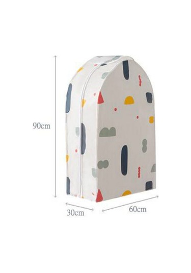 Sones Üç Boyutlu Askılı Cep Gardırop Askılı Cep Toz Kapağı, Boyut: Küçük Çiçekler Diğer