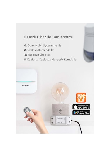 Opax Relay 35 A Akıllı Röle Modülü/akıllı Switch/relay Modüle 220 V/1800w