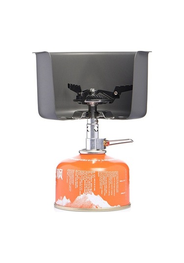 Wondernest Wss-705 Widesea Sobası Seti Rüzgar Koruma Kalkanı, Geçirmez Gaz Brülörü, Kamp Pişirme Ekipmanı, Dayanıklı Ve Pratik Çok Renkli