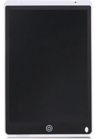 T12 Beyaz Writing Tablet Lcd 12 Inç Dijital Kalemli Çizim Yazı Tahtası Beyaz