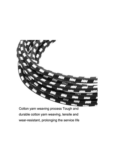 Sones 5m 2 Düz Başlı 6,35mm Gitar Kablosu Oksijensiz Bakır Çekirdekli Ts Büyük İki Çekirdekli Kablo