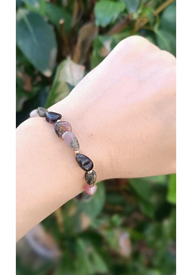 Bileklik Doğal Taşı 316l Kararmaz Çelik Hakiki Boncuklu Kadın Erkek Bilezik