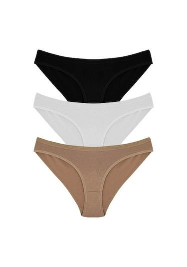 Nbbkadın Slip Külot Penye 3 Lü Nbb235 001
