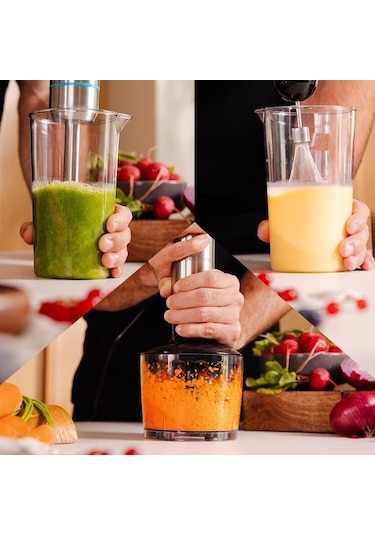 Cecotec Power Neutron 1100 W Cream Crush Blender Seti