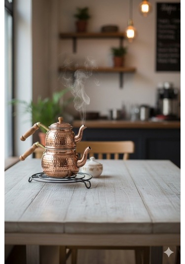 Morponi Yuvarlak Minimalist Isı Geçirmez Nihale - Mutfak Ve Masa Servis Altlığı Siyah