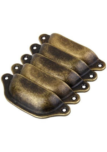 Suntek 10 Adet Antik Pirinç Kapı Dolap Topuzu Dolap Çekmece