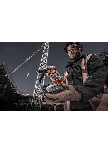 AEG BSB 18C3BL-502C Kömürsüz 5ah Çift Akülü Darbeli Matkap - T4935478939