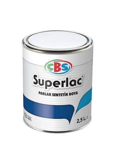 Çbs Superlac Parlak Sentetik Yağlı Sonkat Boya 2,5 Lt 2.50 L