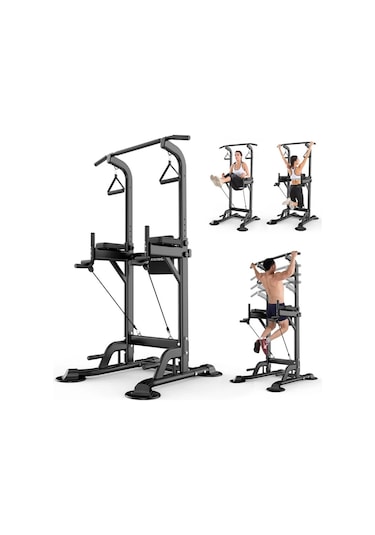 Exeo MK-45 Antreman Güç Kulesi Şınav Barfiks Mekik Egzersiz İstas