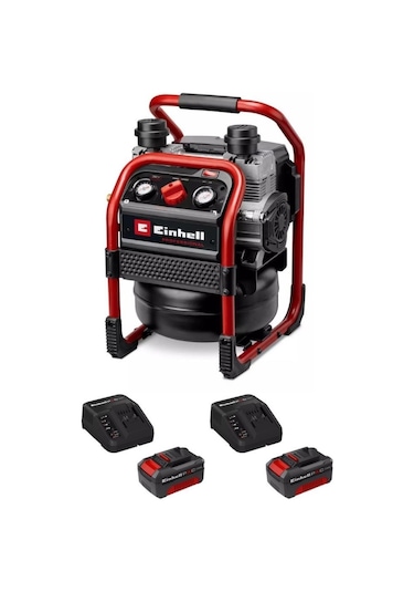Einhell Silenzzo 36/210 Akülü Kompresör 2x4 Amper 4020380