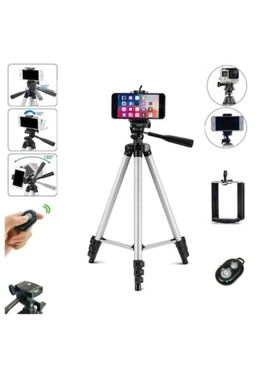 Nwn3110 Bluetooth Kumandalı 105 Cm Tripod Foto Ve Video Çekimi