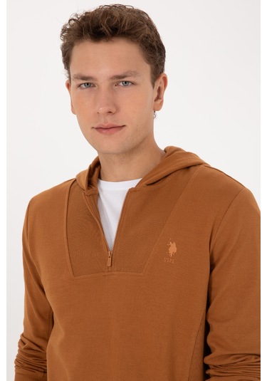 U.s. Polo Assn. Erkek Sweatshirt 50316391-vr233 Bisküvi U.s. Polo Assn. Erkek Sweatshirt 50316391-vr233 Bisküvi