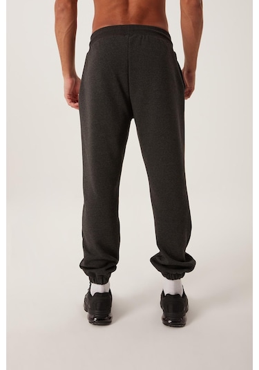 Polo State Erkek Jogger 3 İplik Eşofman Altı Antrasit