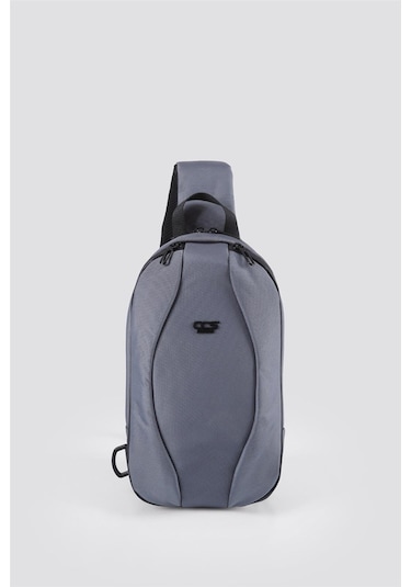 Ççs 31409 Tek Askılı Çapraz Çanta Gri-gri Gri