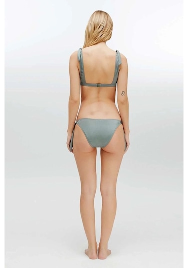 U.S. Polo Assn. Kadın Haki Bikini Takım Haki