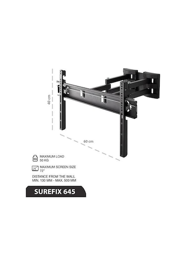 Sonorous Surefıx 645 72 İnç Hareketli Tv Askısı Aparatı