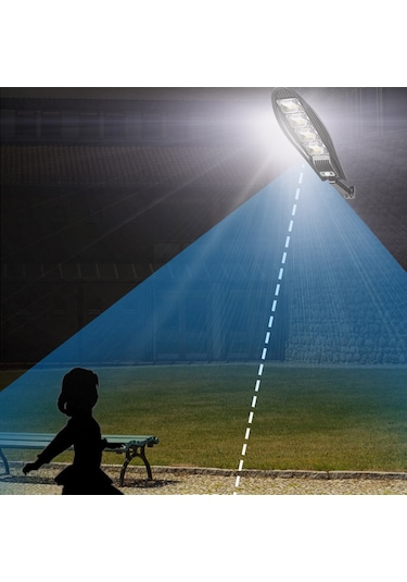 W779B Güneş Enerjili Hareket Sensörlü Bahçe LED Güvenlik Lambası