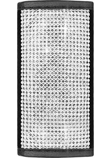 Ranyeek Siyah Pu Deri El Fren Kılıfı, Taşlı Desenli Araba El Freni Koruyucu Örtü