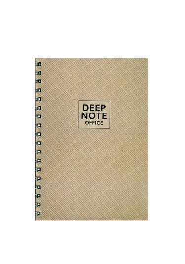 Özkan Deep Note 17x24 Sp. Kareli Defter 100 Yap. Bej Bej Açık Kahverengi