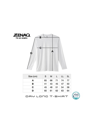 Zenaq Dry Long T-Shirt (Zenaq Logo Black / M) Çok Renkli