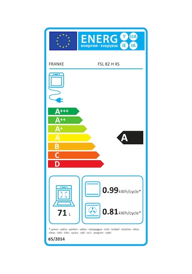 Franke Smart Linear FSL 82 H XS 71 LT Ankastre Fırın