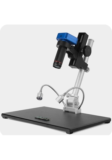 Dijital 4k Hdmı Usb Dijital 14mp 150x Video Mikroskop Endüstriyel Tamir Lehim Hassas Görüntü Mikroskop