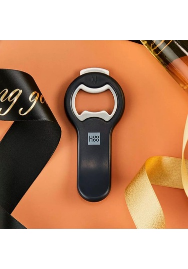 Tenfowee Paslanmaz Çelik Şarap Ve Bira Açacağı - Dayanıklı Ve Ergonomik Mutfak Aksesuarı Siyah