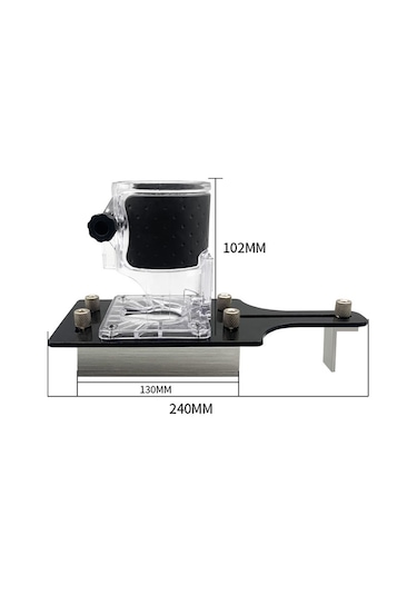 E25341-3 2'si 1 Arada Görünmez Bağlantı Elemanı Yerleştirme