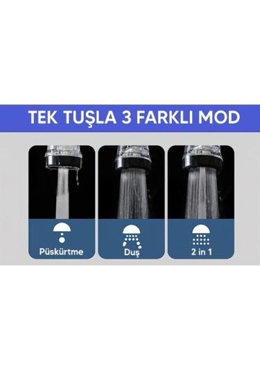 Büro Ev Ofis Yazlık İçin Fonksiyonel Musluk Başlığı Diğer