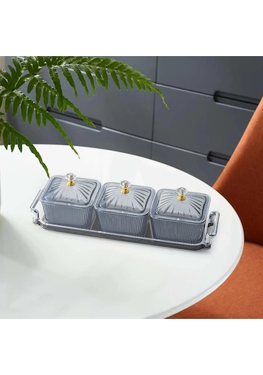 Suntek Magideal Saklama Kabı Gri 3'lü Gri