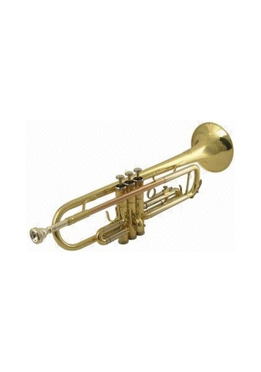 Wisemann Dtr-200 Si Bemol Trompet Seti Gold Kanvas Çantalı