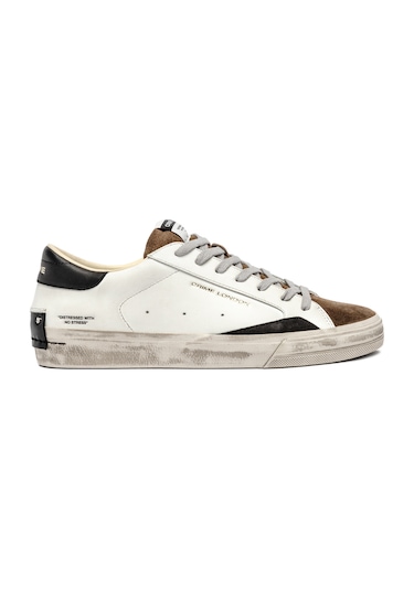 Sneaker Günlük Erkek 11072aa8 Crime London Dıstressed 2.00 White Beyaz