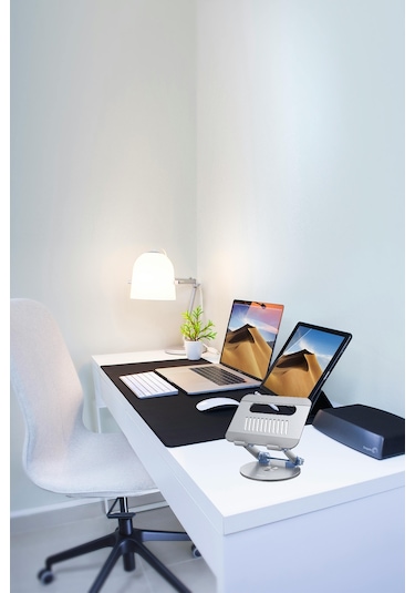 Fuchsia Lp066 360 Derece Ayarlanabilir Metal Laptop Standı