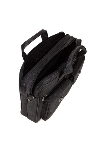 Bilik Deri Siyah Rölax Unisex Laptop & Evrak Çantası Crl V-40 001
