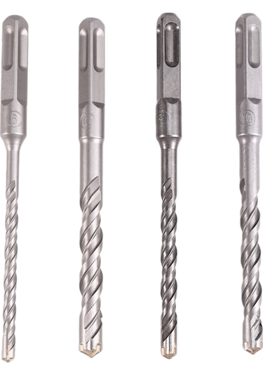 Xurunkeji Adet Beton 6-12mm Uçlu Çapraz Kesici Başlıklı Çift Burgulu Çekiç 150mm Duvar Tuğla Bloğu Elektrikli Çekiç Duvarcılık Ucu