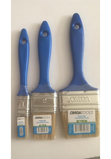 Omega Lüks Kestirme Fırça 1 No-2 Adet