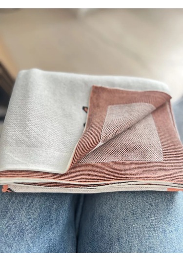 Tei-tei Yenidoğanlar İçin Pamuklu Battaniye, Yatak İçin 229888083 Bej