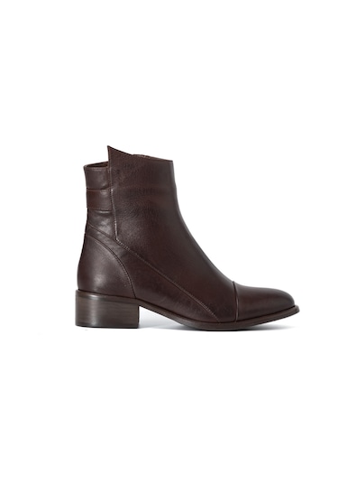 Marrone Brown Bot Kadın 25k11098 Vergelio Skin Boot Marrone Brown