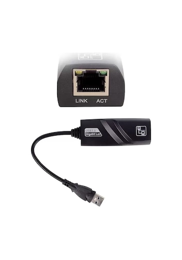 Powermaster Usb 3.0 To Rj45 10/100/1000 Mbps Gigabit Ethernet Çevirici
