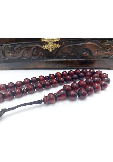 Osmanlı Benzetme İst.kesim Sıkma Kehribar Tesbih Ölçü 10.5x11.5