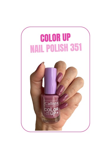 Callista Color Up Nail Polish Oje 351 Blueberry Cheesecake- Pembe