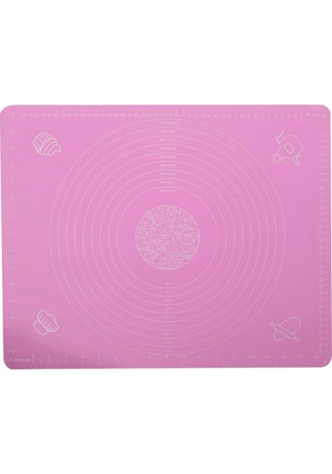 Sarı Silikon Pişirme Mat Pizza Mutfak Aletleri Pişirme Araçları Mutfak Eşyaları Bakeware Paspaslar Gömlekleri Malzeme Malzemeleri 40 X 30 Cm Sarı