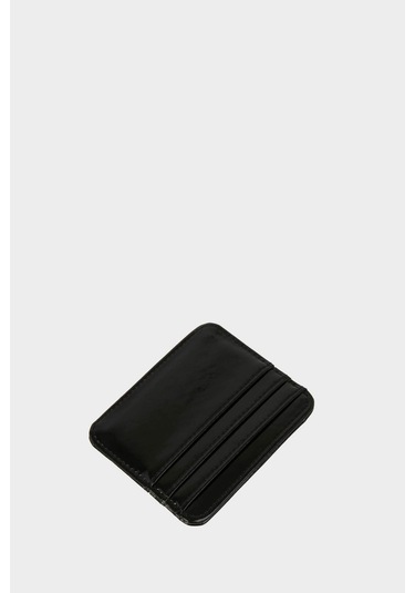 Defacto Kadın Suni Deri Kartlık G5082axnsbk27 Siyah-bk27