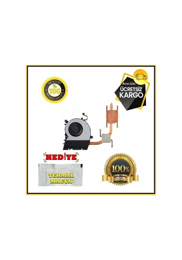 Asus R557 R556L Serisi Cpu Heatsink Soğutucu Fan 13N0 R7A0T01
