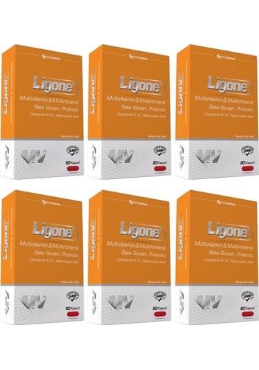 Ligone Beta Glucan 6 x 60 Kapsül