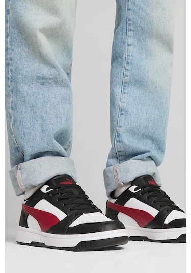 Puma Rebound V6 Low 392328-30 Syh Byz Mor Siyah