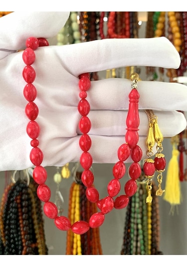 Pembe Orijinal Beyzi Model Katalin Tesbih