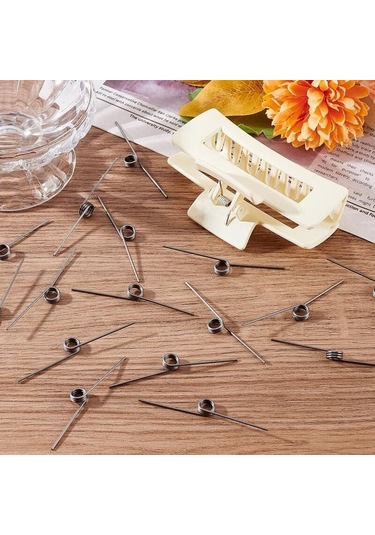 Küçük Paslanmaz Çelik Burulma Yayları 30 Adet 0,5 Mm Tel Çapı Dıy Ahşap İşçiliği Mobilya Onarımı B Diğer