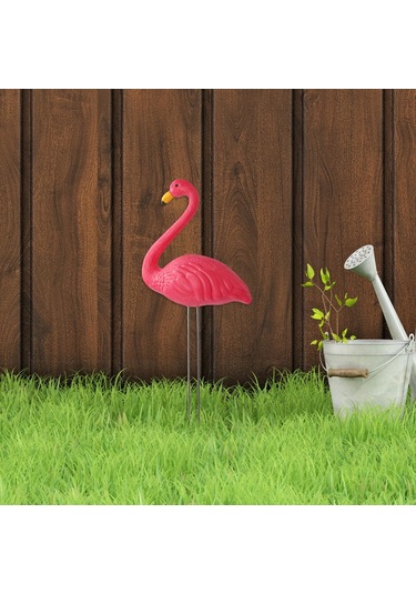 Homyl Kuş Heykeli Heykelcik, Yard Süs Çim Dış Mekan