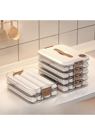 Youtek Beyaz Tek Katlı Kapaçklı Mutfak Ürünü: Yemek Dereceli Dondurucuya Uygun Manti/çorba Böreği Muhafaza Kutusu - Taze Saklama Ve Donma İçin Ev Gereci Diğer